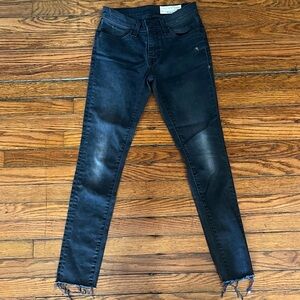 Low Rise Black Women's Jeans